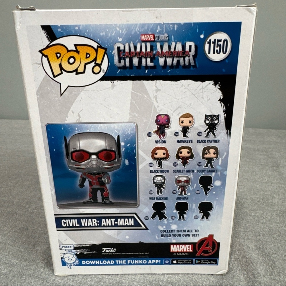 Funko Civil War Ant-Man Figure - Red, Black, Silver - Picture 2 of 8